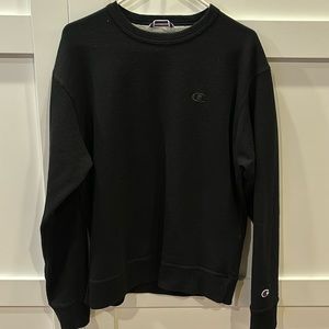 Black champion crewneck